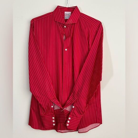 Men’s Dress Shirt. 100% Handmade. Pristine Condition. - Picture 1 of 6